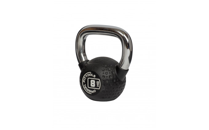 Гиря 8 кг с хромированной ручкой полиуретановая (CPU) Гиря 8 кг с хромированной ручкой полиуретановая (CPU)