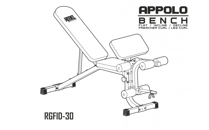 Скамья универсальная REBEL APPOLO Скамья универсальная REBEL APPOLO
